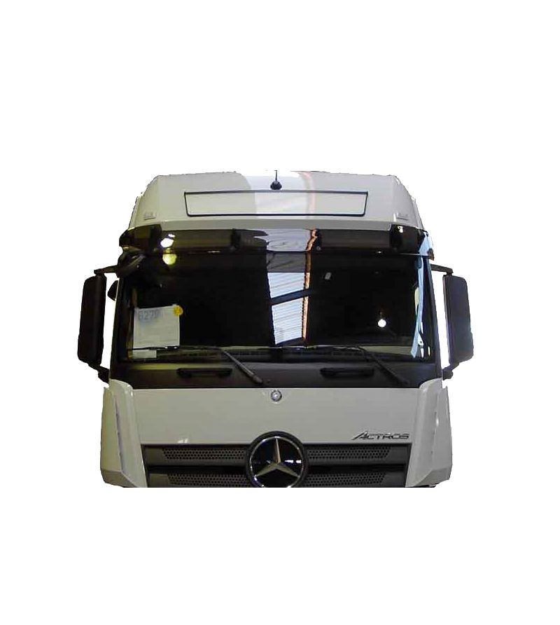 Lichtbak - Nedking - Truck Sign Ultra Thin - Hoogte 26cm - 49.8" - 126.5cm - Amber LEDs - Mercedes - Actros - Bigspace/Gigaspace - 2011+ Lichtbak - Nedking - Truck Sign Ultra Thin - Hoogte 26cm - 49.8" - 126.5cm - Amber LEDs - Mercedes - Actros - Bigspace/Gigaspace - 2011+