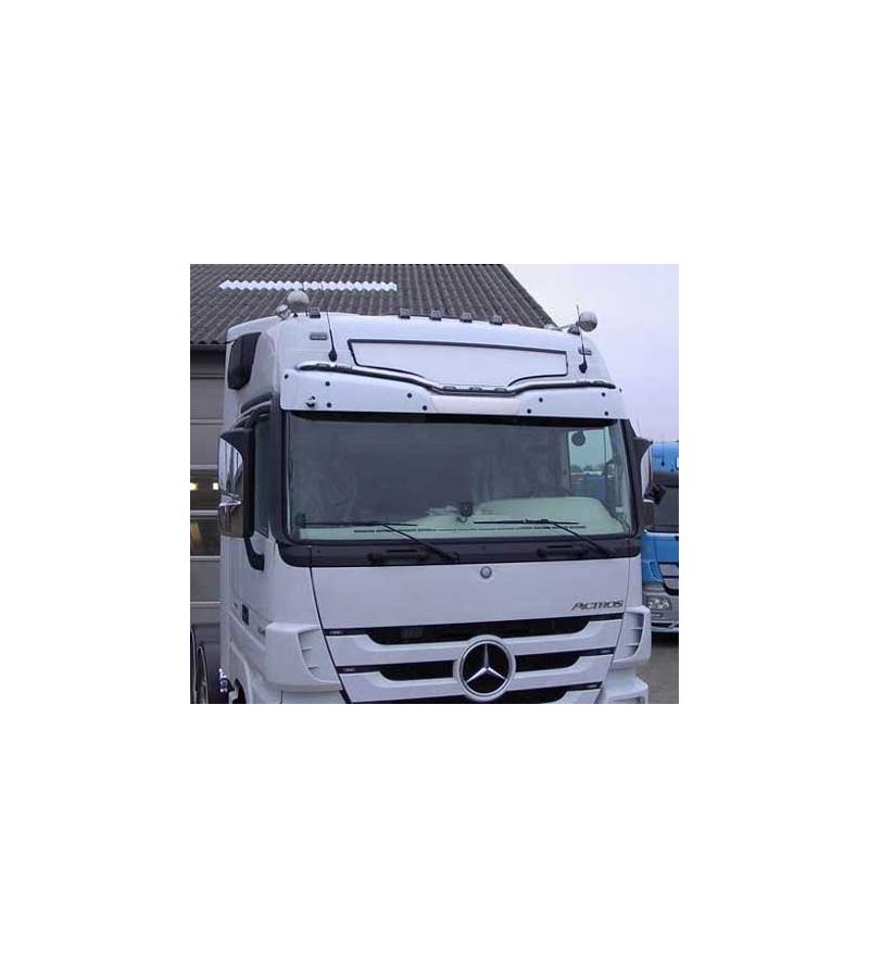 Lichtbak - Nedking - Truck Sign Ultra Thin - Hoogte 18.5-31cm - 57.1" - 145cm - Amber LEDs - Mercedes - Actros - MP3 - MegaSpace-LH - 2008-2011 Lichtbak - Nedking - Truck Sign Ultra Thin - Hoogte 18.5-31cm - 57.1" - 145cm - Amber LEDs - Mercedes - Actros - MP3 - MegaSpace-LH - 2008-2011