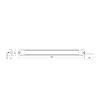 Innenraumbeleuchtung - Tralert - B-2000 - 15" - 38cm - Weiß - 12V-24V