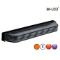 Blixtljus - M-Led - Ultra Thin - 5.3" - 13.5cm - Smoke - 22 blixtmönster - Bärnsten - R65 - 12V-24V - Blixtljus - M-Led - Ultra Thin - 5.3" - 13.5cm - Smoke - 22 blixtmönster - Bärnsten - R65 - 12V-24V -