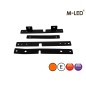 Blixtljus - M-Led - Ultra Thin - 5.3" - 13.5cm - Smoke - 22 blixtmönster - Bärnsten - R65 - 12V-24V - Blixtljus - M-Led - Ultra Thin - 5.3" - 13.5cm - Smoke - 22 blixtmönster - Bärnsten - R65 - 12V-24V -