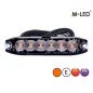 Flitser - M-Led - 5.1" - 13cm - Helder - Superdun - 26 flitspatronen - Amber - R65 - 12V-24V Flitser - M-Led - 5.1" - 13cm - Helder - Superdun - 26 flitspatronen - Amber - R65 - 12V-24V