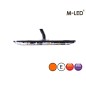 Flitser - M-Led - 3.9" - 9.8cm - Helder - Superdun - 26 flitspatronen - Amber - R65 - 12V-24V Flitser - M-Led - 3.9" - 9.8cm - Helder - Superdun - 26 flitspatronen - Amber - R65 - 12V-24V