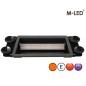 Blixtljus - M-Led - Fönster - 9.6" - 24.5cm - Klar - Sugkoppar - 19 blixtmönster - Bärnsten - R65 - 12V-24V - Blixtljus - M-Led - Fönster - 9.6" - 24.5cm - Klar - Sugkoppar - 19 blixtmönster - Bärnsten - R65 - 12V-24V -