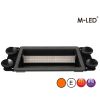 Blitzleuchte - M-Led - Fenster - 9.6" - 24.5cm - Klar - Saugnäpfe - 19 Blitzmuster - Amber - R65 - 12V-24V