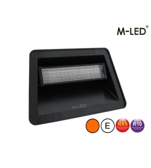 Blitzleuchte - M-Led - Fenster - 6.5" - 16.5cm - Klar - Saugnäpfe - 19 Blitzmuster - Amber - R65 - 12V-24V