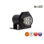 Flitser - M-Led - HideAway - 1.6" - 4.1cm - Helder - 21 flitspatronen - Amber - R65 - 12V-24V Flitser - M-Led - HideAway - 1.6" - 4.1cm - Helder - 21 flitspatronen - Amber - R65 - 12V-24V
