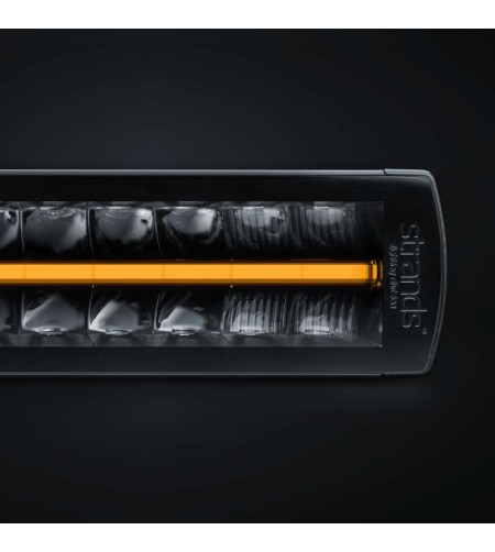 LED-ramp - Strands - Siberia XP - DR - 12.2" - 31cm - Smoke - Positionsljus Vit/Bärnsten - Driving 