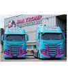 Light box - Nedking - Truck Sign Ultra Thin - Height 27.5cm - 53.1" - 135cm - Amber LEDs - Iveco - S-Way - 2019+