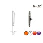Blitzleuchte - M-Led - 2.4" - 6cm - Klar - Positionslicht Rot/Amber - 20 Blitzmuster - R65 - 12V-24V Blitzleuchte - M-Led - 2.4" - 6cm - Klar - Positionslicht Rot/Amber - 20 Blitzmuster - R65 - 12V-24V