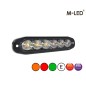 Blixtljus - M-Led - 4.6" - 11.8cm - Klar - Trefärgad - 20 blixtmönster - Bärnsten/Röd/Grön - R65 - 12V-30V - Blixtljus - M-Led - 4.6" - 11.8cm - Klar - Trefärgad - 20 blixtmönster - Bärnsten/Röd/Grön - R65 - 12V-30V -