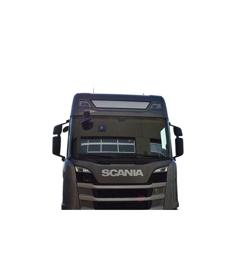 Lichtbak - Nedking - Truck Sign Ultra Thin - Hoogte 21cm - 53.1" - 135cm - Witte LEDs - Scania - R/S - Highline - 2016+ Lichtbak - Nedking - Truck Sign Ultra Thin - Hoogte 21cm - 53.1" - 135cm - Witte LEDs - Scania - R/S - Highline - 2016+