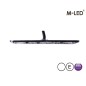 Flitser - M-Led - 5.1" - 13cm - Helder - Superdun - 26 flitspatronen - Wit - 12V-24V Flitser - M-Led - 5.1" - 13cm - Helder - Superdun - 26 flitspatronen - Wit - 12V-24V
