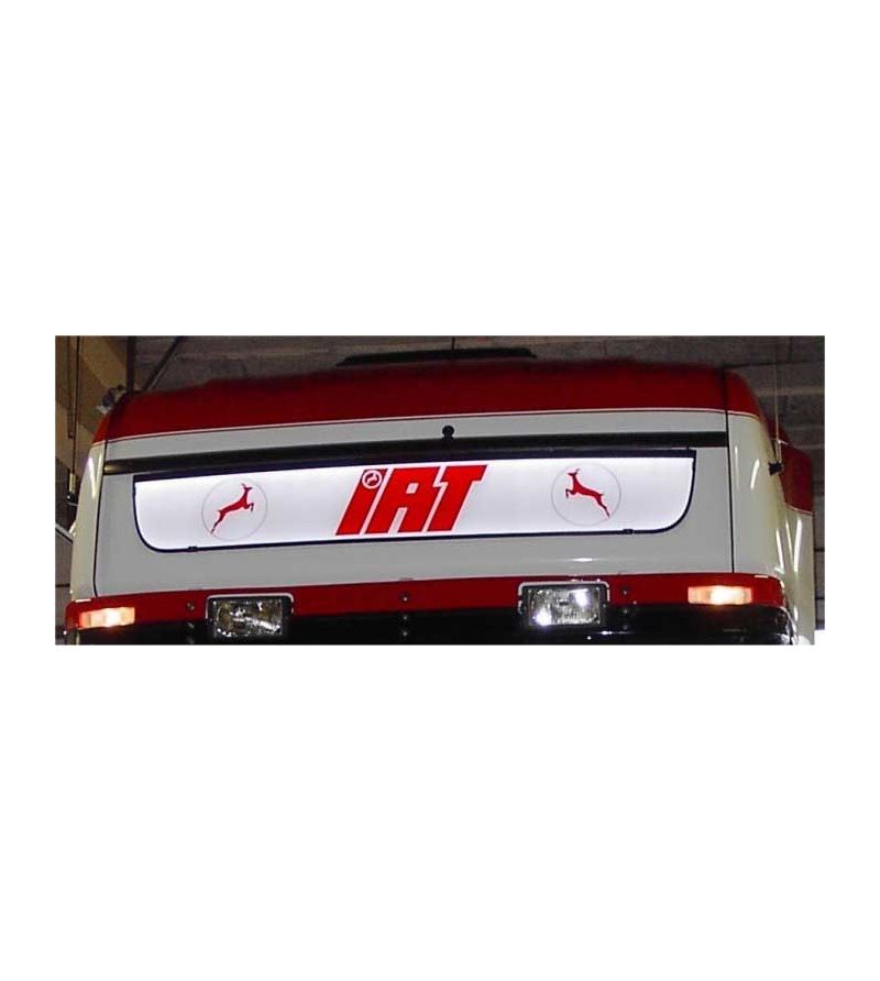 Leuchtkasten - Nedking - Truck Sign Ultra Thin - Höhe 25cm - 64.6" - 164cm - Amber LEDs - Scania - 4/R - Topline - 1995-2016 Leuchtkasten - Nedking - Truck Sign Ultra Thin - Höhe 25cm - 64.6" - 164cm - Amber LEDs - Scania - 4/R - Topline - 1995-2016