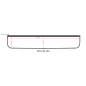 Light box - Nedking - Truck Sign Ultra Thin - Height 31cm - 68.9" - 175cm - Amber LEDs - Scania - 4/R - Topline - 1995-2016 Light box - Nedking - Truck Sign Ultra Thin - Height 31cm - 68.9" - 175cm - Amber LEDs - Scania - 4/R - Topline - 1995-2016