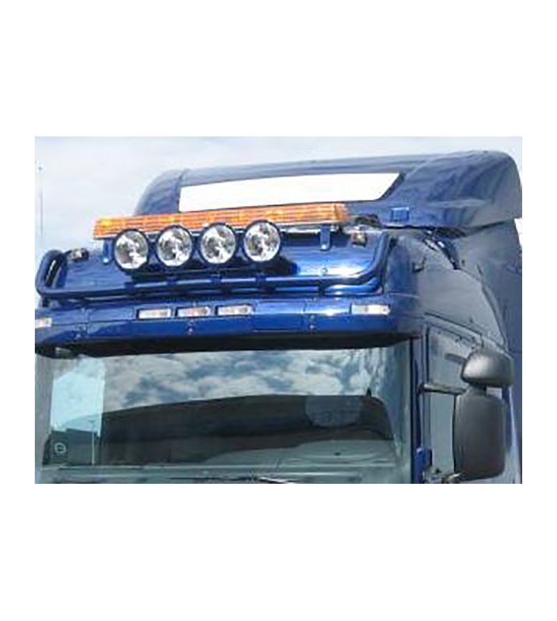 Lichtbak - Nedking - Truck Sign Ultra Thin - Spoiler - 53.9" - 137cm - Witte LEDs - Scania - 4/R - 1995-2016 Lichtbak - Nedking - Truck Sign Ultra Thin - Spoiler - 53.9" - 137cm - Witte LEDs - Scania - 4/R - 1995-2016
