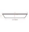 Light box - Nedking - Truck Sign Ultra Thin - Height 23cm - 54.3" - 138cm - White Leds - Scania - R/S - Highline - 2016+