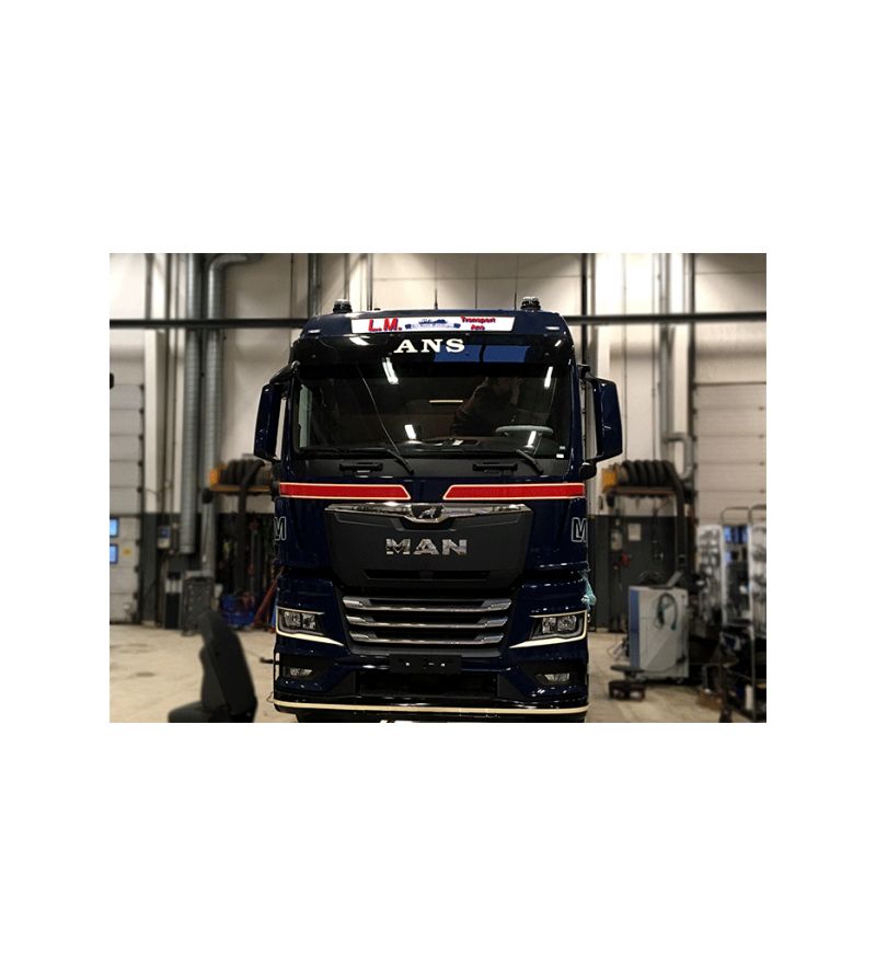 Lichtbak - Nedking - Truck Sign Ultra Thin - Hoogte 21cm - 52.8" - 134cm - Witte LEDs - MAN - TGX - 2020+ Lichtbak - Nedking - Truck Sign Ultra Thin - Hoogte 21cm - 52.8" - 134cm - Witte LEDs - MAN - TGX - 2020+