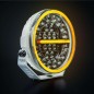 Extraljus - Strands - Firefly Pro 9 - 8.7" - 22cm - Bianco - Positionsljus Vit/Bärnsten - 2 blixtmönster - Driving - Extraljus - Strands - Firefly Pro 9 - 8.7" - 22cm - Bianco - Positionsljus Vit/Bärnsten - 2 blixtmönster - Driving -