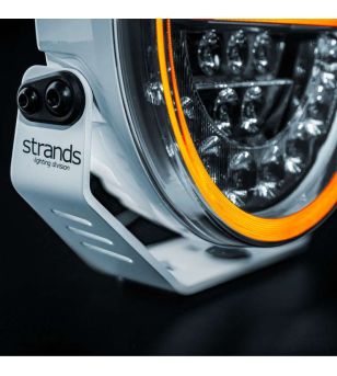 Fernscheinwerfer - Strands - Firefly Pro 9 - 8.7" - 22cm - Weiß - Positionslicht Weiß/Amber - 2 Blitzmuster - Driving -