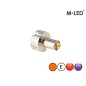 Flitser - M-Led - Undercover - 1" - 2.6cm - Helder - 26 flitspatronen - Amber - R65 - 12V-24V Flitser - M-Led - Undercover - 1" - 2.6cm - Helder - 26 flitspatronen - Amber - R65 - 12V-24V