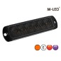 Blixtljus - M-Led - 4.4" - 11.3cm - Smoke - Dark Look - 26 blixtmönster - Bärnsten - R65 - 12V-24V - Blixtljus - M-Led - 4.4" - 11.3cm - Smoke - Dark Look - 26 blixtmönster - Bärnsten - R65 - 12V-24V -