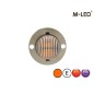 Flitser - M-Led - Undercover Hideaway - 1.6" - 4cm - Helder - 21 flitspatronen - Amber - R65 - 12V-24V Flitser - M-Led - Undercover Hideaway - 1.6" - 4cm - Helder - 21 flitspatronen - Amber - R65 - 12V-24V