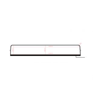 Lichtbak - Nedking - Truck Sign Ultra Thin - Hoogte 22.5cm - 57.5" - 146cm - Witte LEDs - MAN - TGA/TGX - 2007+