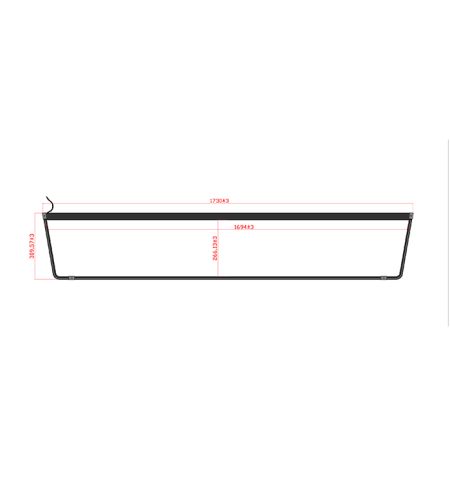 Leuchtkasten - Nedking - Truck Sign Ultra Thin - Höhe 26.5cm - 68.1" - 173cm - Amber LEDs - MAN - TGX - 2020+