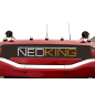 Ljusskylt - Nedking - Truck Sign Ultra Thin - Höjd 26.5cm - 68.1" - 173cm - Amber Lysdioder - MAN - TGX - 2020+ Ljusskylt - Nedking - Truck Sign Ultra Thin - Höjd 26.5cm - 68.1" - 173cm - Amber Lysdioder - MAN - TGX - 2020+