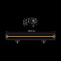 LED Lightbar - Strands - Siberia XP - DR - 22.2" - 56.5cm - Smoke - Positionslicht Weiß/Amber - Driving 