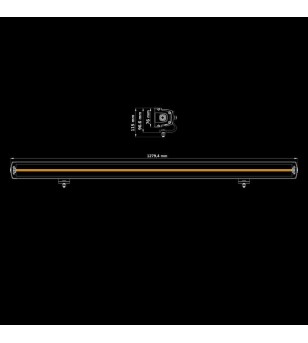 LED bar - Strands - Siberia XP - DR - 50.4" - 127.9cm - Smoke - Positielicht Wit/Amber - Driving