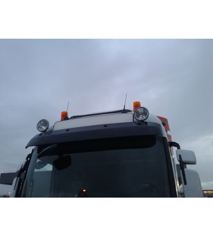 Lichtbak - Nedking - Truck Sign Ultra Thin - Hoogte 23cm - 53.1" - 135cm - Amber LEDs - DAF - XF - Space Cab - 2005-2021