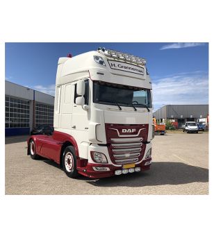 Lichtbak - Nedking - Truck Sign Ultra Thin - Hoogte 28.5cm - 57.5" - 146cm - Witte LEDs - DAF - XF - Super Space Cab - 2005-2021