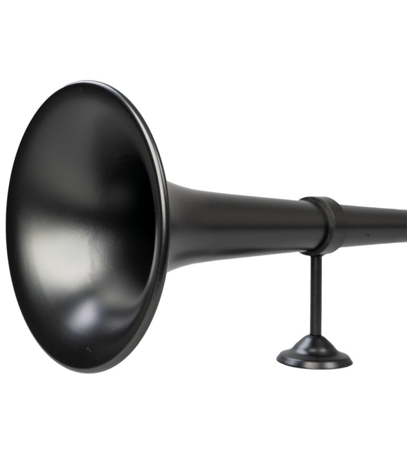 Air Horn - Nedking - The Black Edition - Bell flare 180mm - 37.4" - 95cm - Black matte