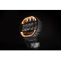 Driving light - Skyled - Scallop 7X - 7" - 17.8cm - Smoke - Position light White/Amber - Driving