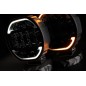 Driving light - Skyled - Scallop 9X - 8.7" - 22cm - Smoke - Position light White/Amber - Driving Driving light - Skyled - Scallop 9X - 8.7" - 22cm - Smoke - Position light White/Amber - Driving