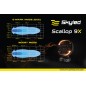 Fernscheinwerfer - Skyled - Scallop 9X - 8.7" - 22cm - Smoke - Positionslicht Weiß/Amber - Driving Fernscheinwerfer - Skyled - Scallop 9X - 8.7" - 22cm - Smoke - Positionslicht Weiß/Amber - Driving