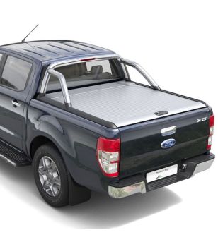 Rollbar - Mountain Top - Sports Bar MTR - Hoogglans RVS - Ford - Ranger - Double Cab - 2011-2022