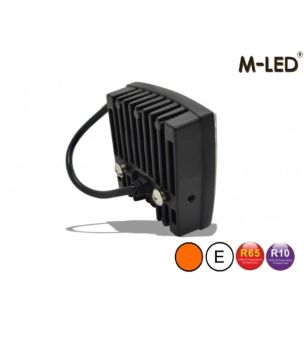 Flitser - M-Led - 2.9" - 7.4cm - Helder - Verstelbaar - 23 flitspatronen - Amber - R65