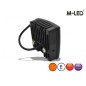 Blixtljus - M-Led - 2.9" - 7.4cm - Klar - Justerbar - 23 blixtmönster - Bärnsten - R65 - Blixtljus - M-Led - 2.9" - 7.4cm - Klar - Justerbar - 23 blixtmönster - Bärnsten - R65 -