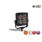 Blitzleuchte - M-Led - 2.9" - 7.4cm - Klar - Verstellbar - 23 Blitzmuster - Amber - R65 Blitzleuchte - M-Led - 2.9" - 7.4cm - Klar - Verstellbar - 23 Blitzmuster - Amber - R65