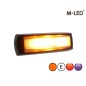 Blixtljus - M-Led - 4.3" - 11cm - Klar - Vidvinkel - 22 blixtmönster - Bärnsten - R65 - 12V-24V - Blixtljus - M-Led - 4.3" - 11cm - Klar - Vidvinkel - 22 blixtmönster - Bärnsten - R65 - 12V-24V -
