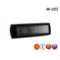 Blitzleuchte - M-Led - 4.3" - 11cm - Klar - Weitwinkel - 22 Blitzmuster - Amber - R65 - 12V-24V Blitzleuchte - M-Led - 4.3" - 11cm - Klar - Weitwinkel - 22 Blitzmuster - Amber - R65 - 12V-24V