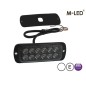 Flitser - M-Led - 4.5" - 11.4cm - Helder - 22 flitspatronen - Wit - 12V-24V Flitser - M-Led - 4.5" - 11.4cm - Helder - 22 flitspatronen - Wit - 12V-24V