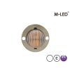Flitser - M-Led - Undercover Hideaway - 1.6" - 4cm - Helder - 21 flitspatronen - Wit - 12V-24V