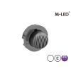 Flitser - M-Led - Undercover Hideaway - 1.6" - 4cm - Helder - 21 flitspatronen - Wit - 12V-24V
