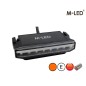 Blitzleuchte - M-Led - Undercover - 3.6" - 9.1cm - Smoke - Amber - R65 - 12V-36V Blitzleuchte - M-Led - Undercover - 3.6" - 9.1cm - Smoke - Amber - R65 - 12V-36V