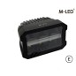 Werklamp - M-Led - 4.5" - 11.5cm - Positielicht Rood/Amber - Work / Scene Werklamp - M-Led - 4.5" - 11.5cm - Positielicht Rood/Amber - Work / Scene
