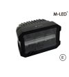 Arbetsbelysning - M-Led - 4.5" - 11.5cm - Positionsljus Röd/Bärnsten - Work / Scene -